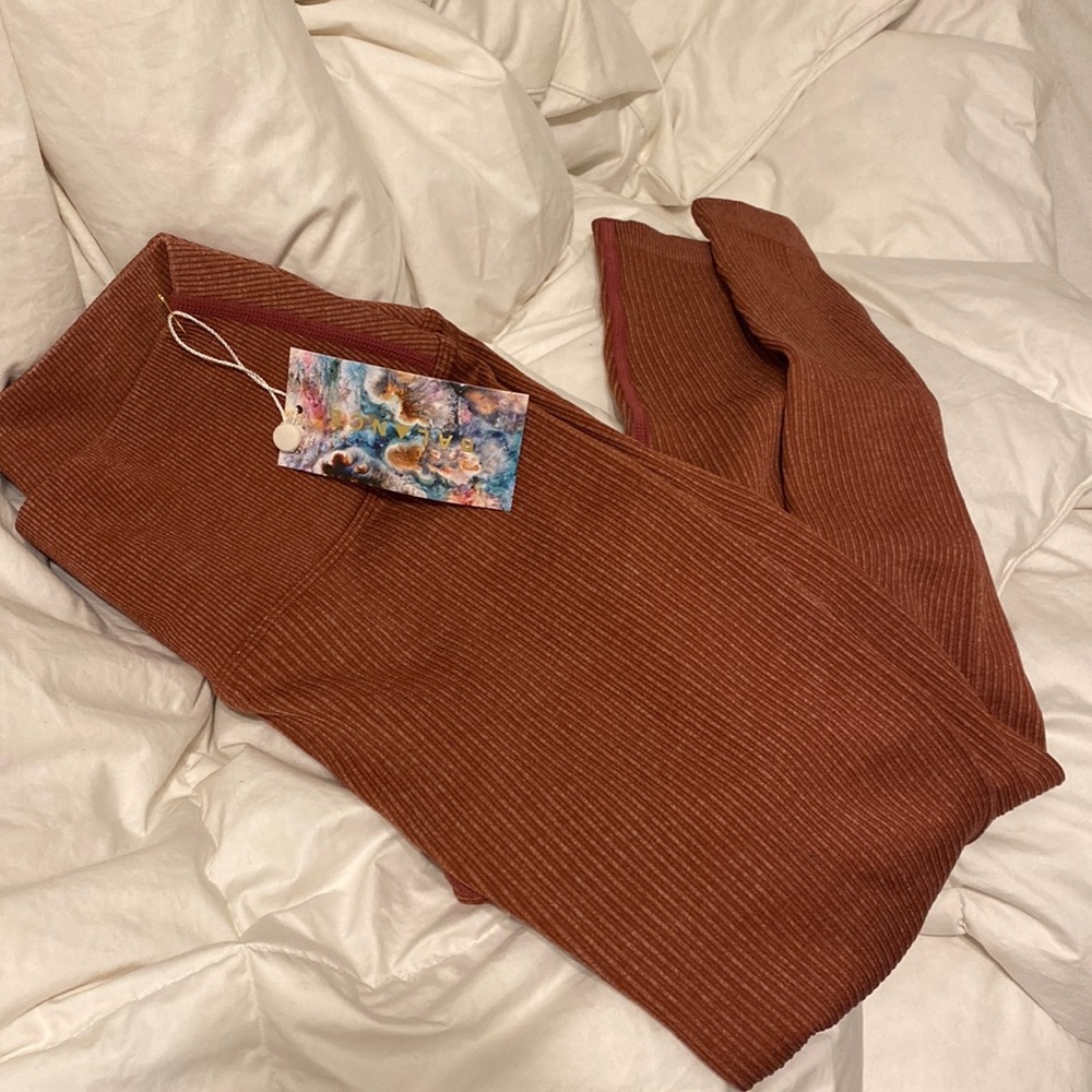 Channel pant- sunstone